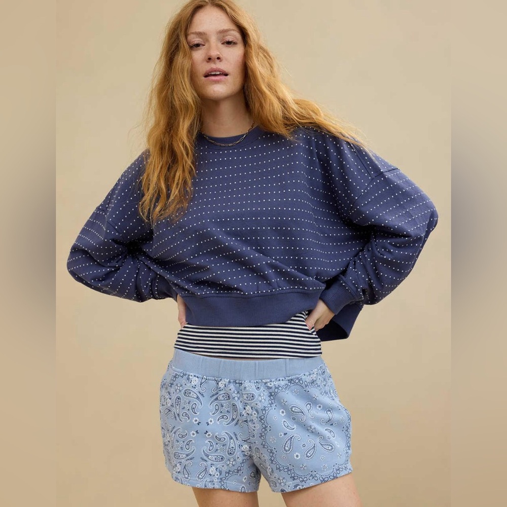 Aerie Take It Easy Crew Sweatshirt